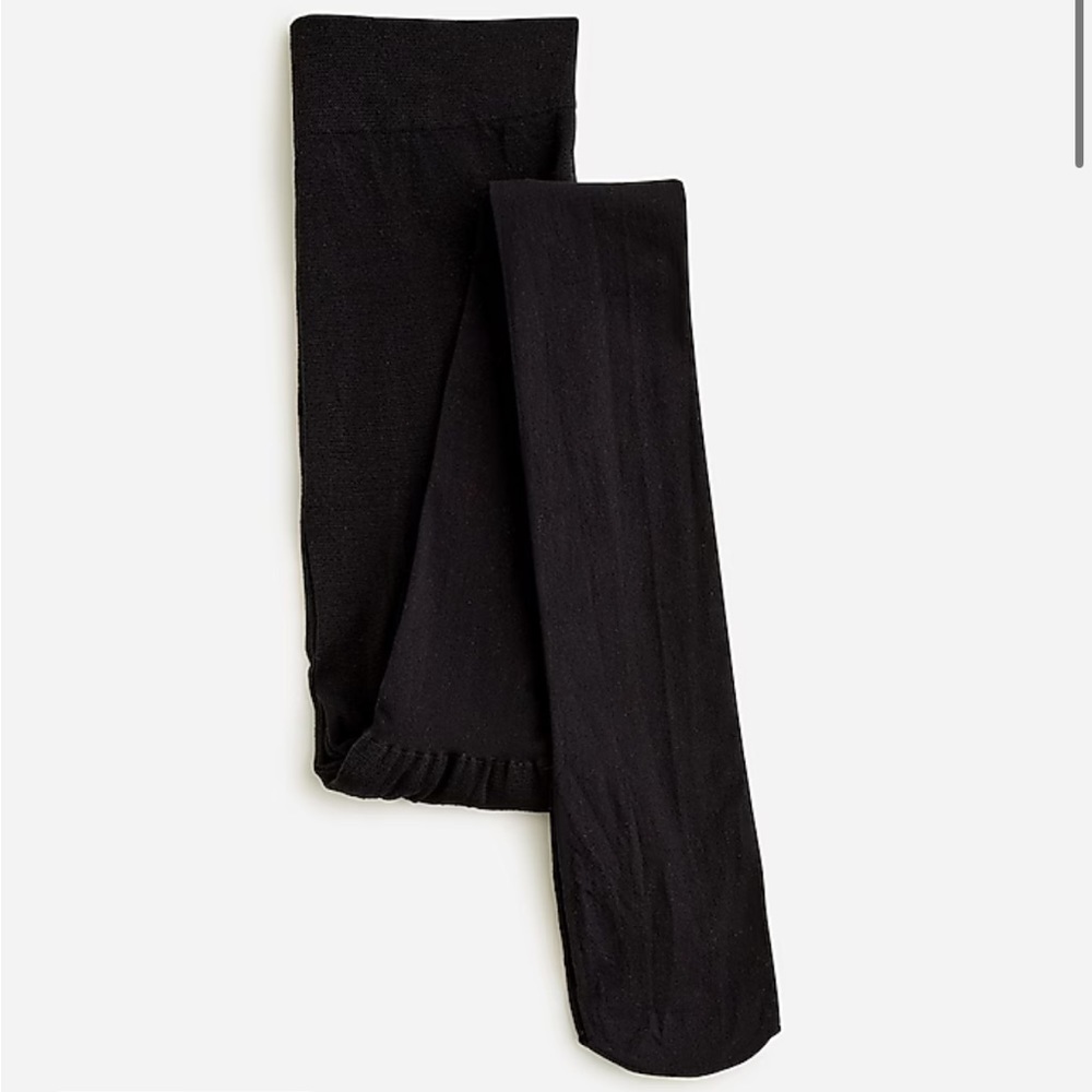 J crew black sheer tights for women XL